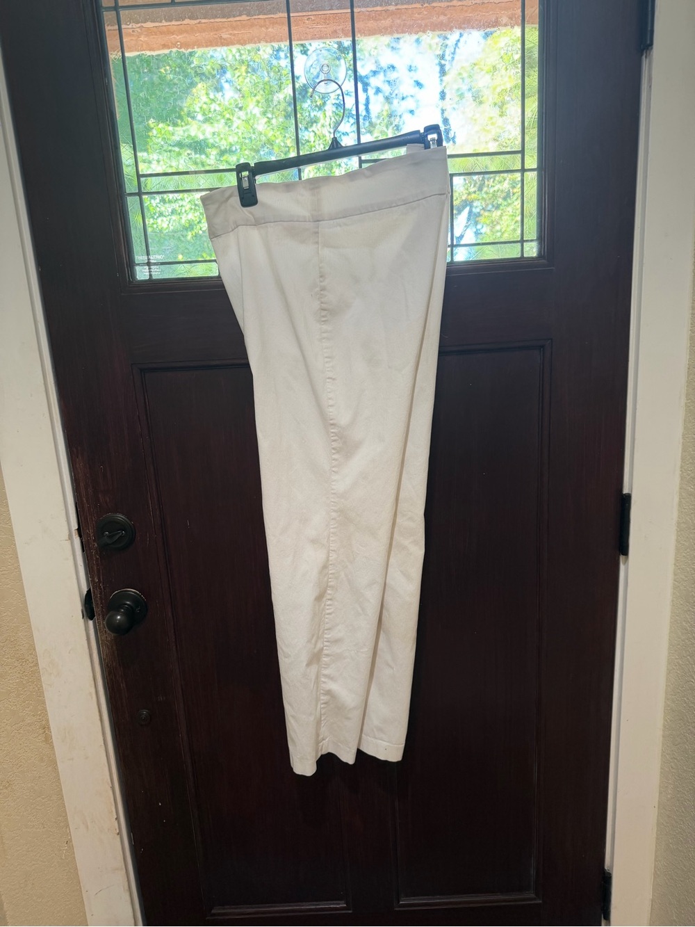 Van Heusen White Women’s Chinos - Straight Fit